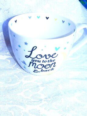 Love You To the Moon & Back Large Coffee Cup